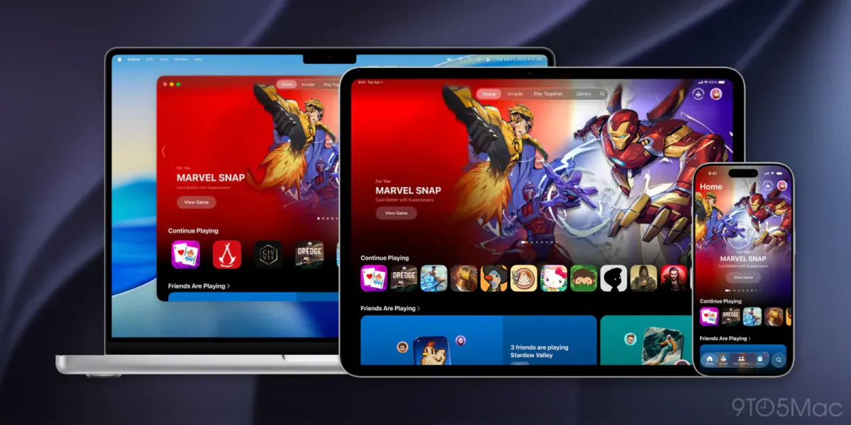Illustration of a smartphone and tablet displaying game icons