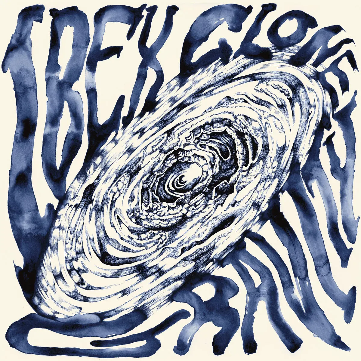Electric guitar and microphone on a stage