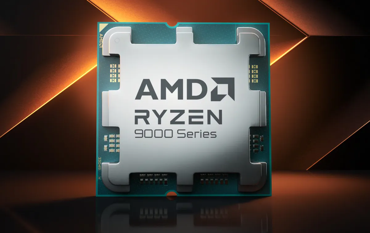Computer processor on a motherboard